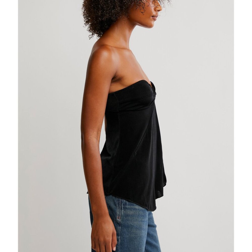 FREE PEOPLE Call Me Later Tunic / Black - Picture 5 of 10